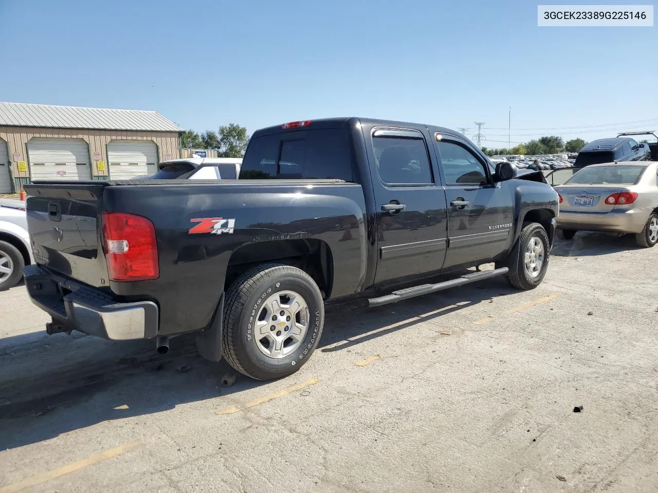 3GCEK23389G225146 2009 Chevrolet Silverado K1500 Lt