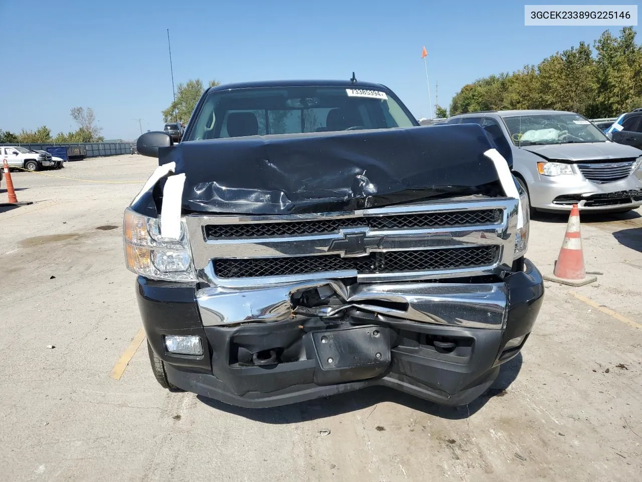 2009 Chevrolet Silverado K1500 Lt VIN: 3GCEK23389G225146 Lot: 73385394