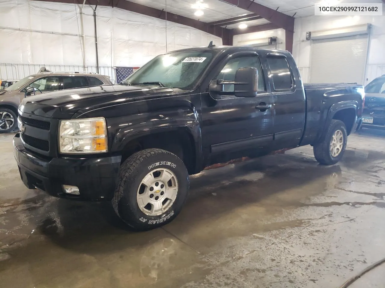 2009 Chevrolet Silverado K1500 Lt VIN: 1GCEK29099Z121682 Lot: 73527074