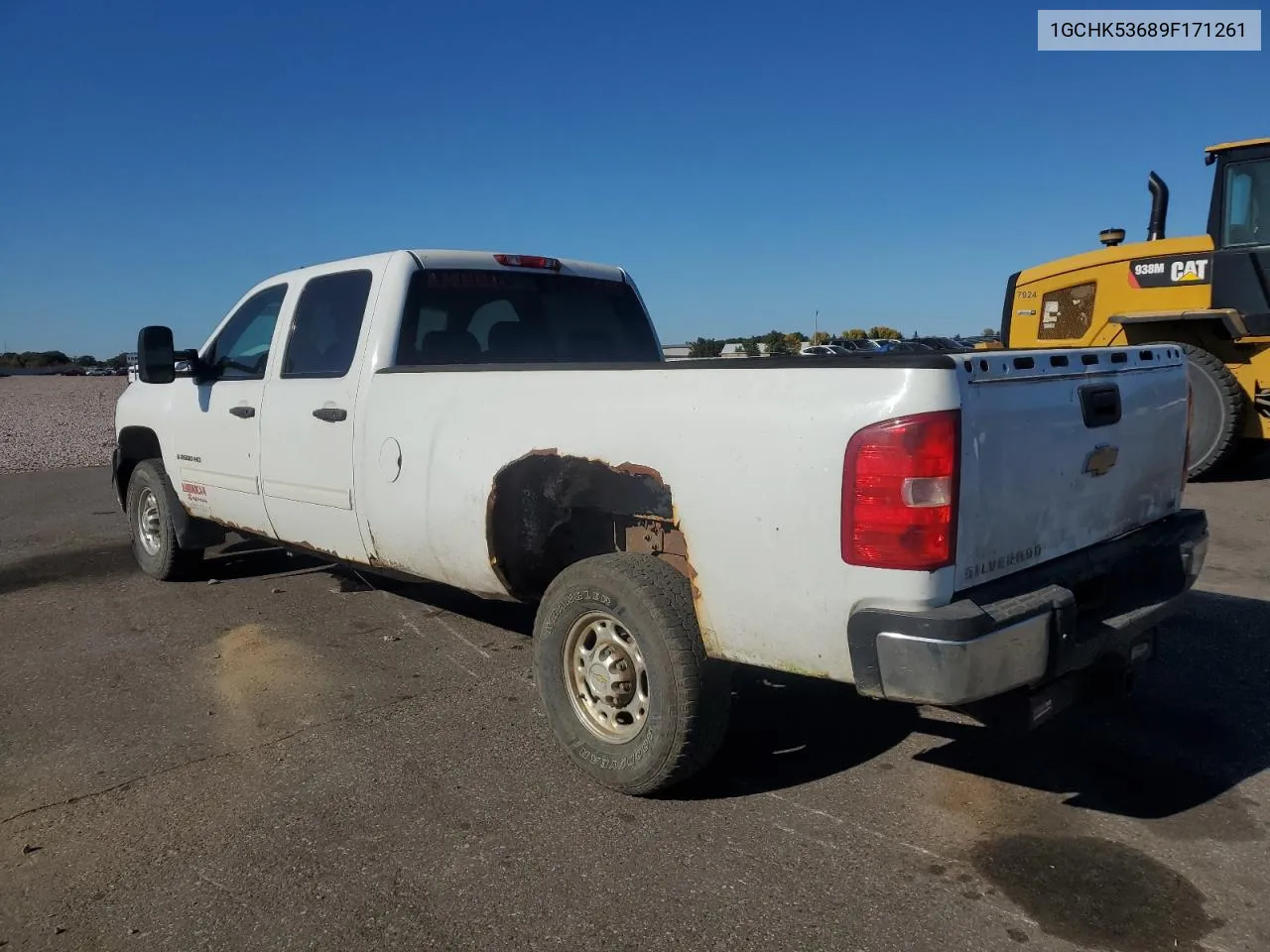 2009 Chevrolet Silverado K2500 Heavy Duty Lt VIN: 1GCHK53689F171261 Lot: 73636924