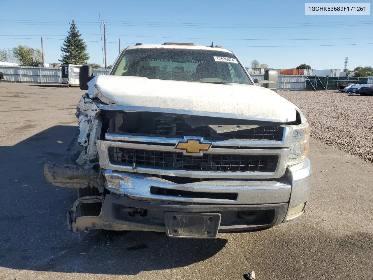 2009 Chevrolet Silverado K2500 Heavy Duty Lt VIN: 1GCHK53689F171261 Lot: 73636924