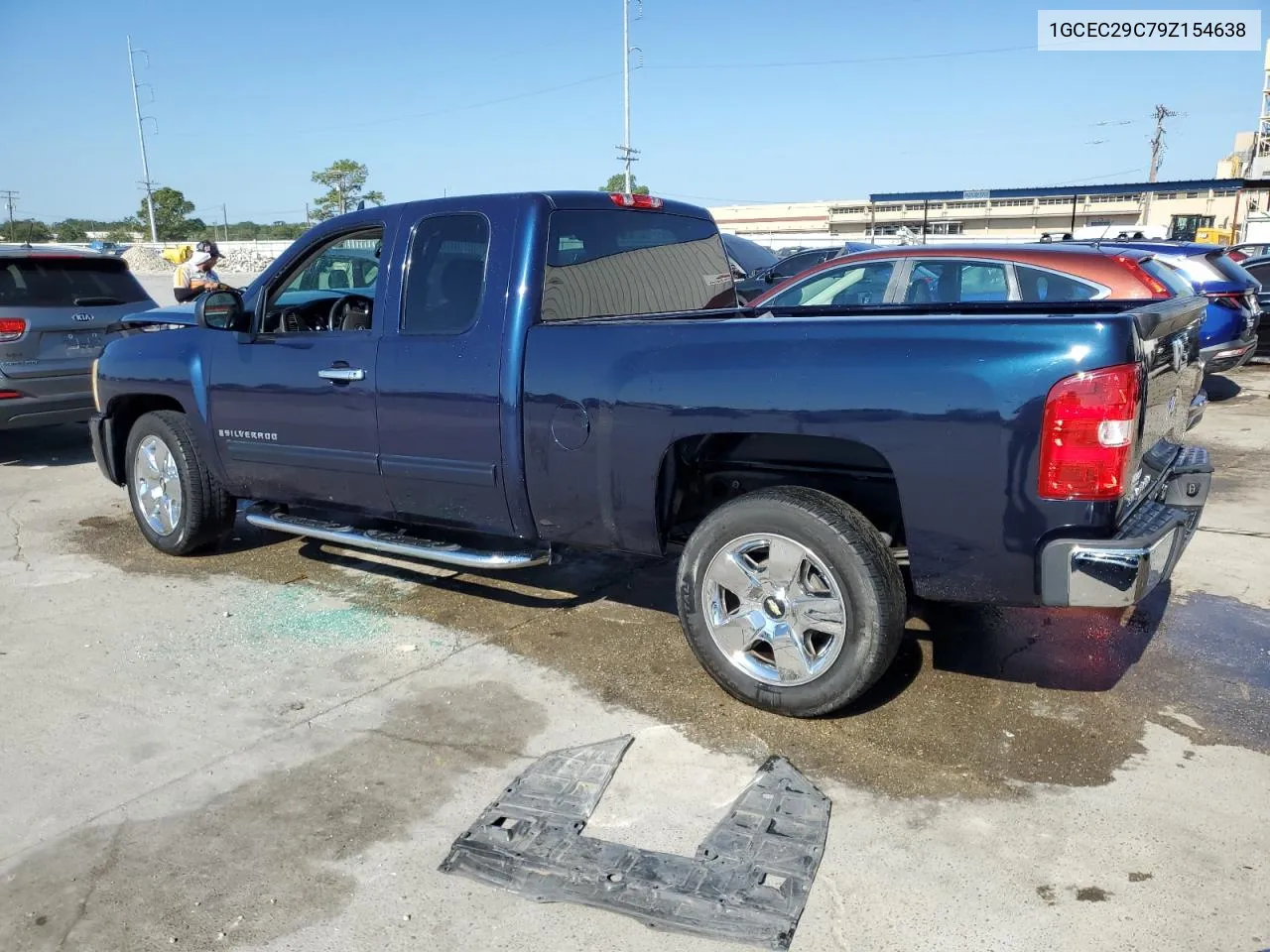 2009 Chevrolet Silverado C1500 Lt VIN: 1GCEC29C79Z154638 Lot: 73700574