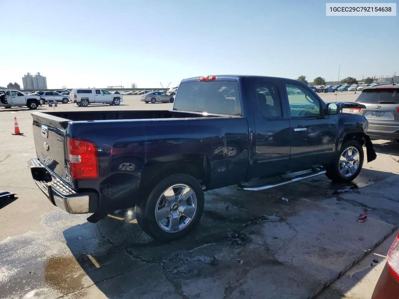 2009 Chevrolet Silverado C1500 Lt VIN: 1GCEC29C79Z154638 Lot: 73700574