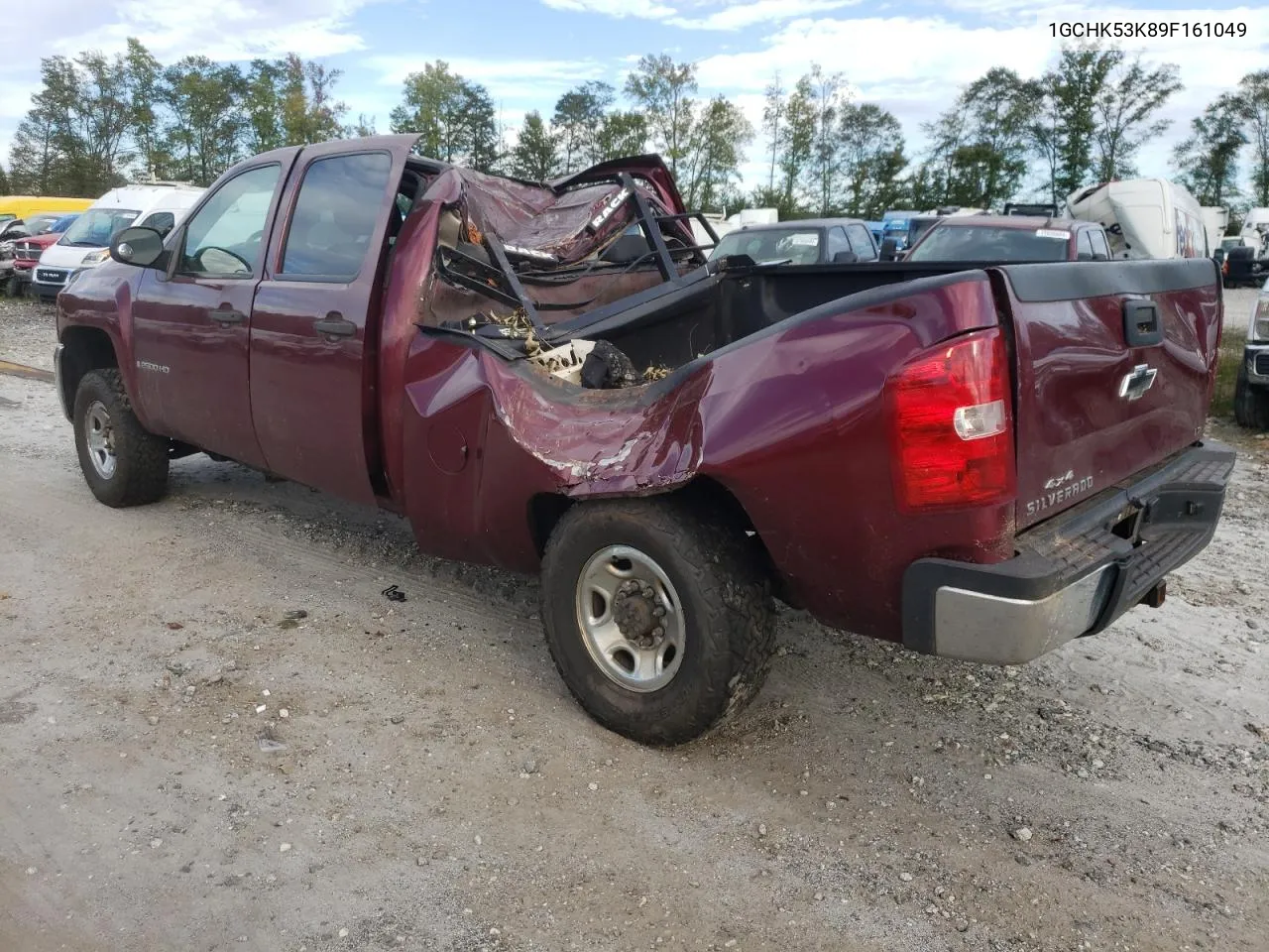 2009 Chevrolet Silverado K2500 Heavy Duty Lt VIN: 1GCHK53K89F161049 Lot: 73880454