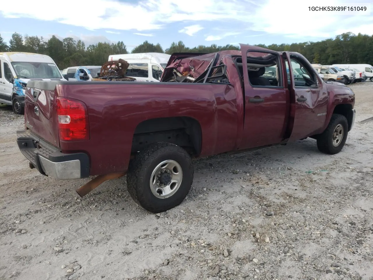 2009 Chevrolet Silverado K2500 Heavy Duty Lt VIN: 1GCHK53K89F161049 Lot: 73880454