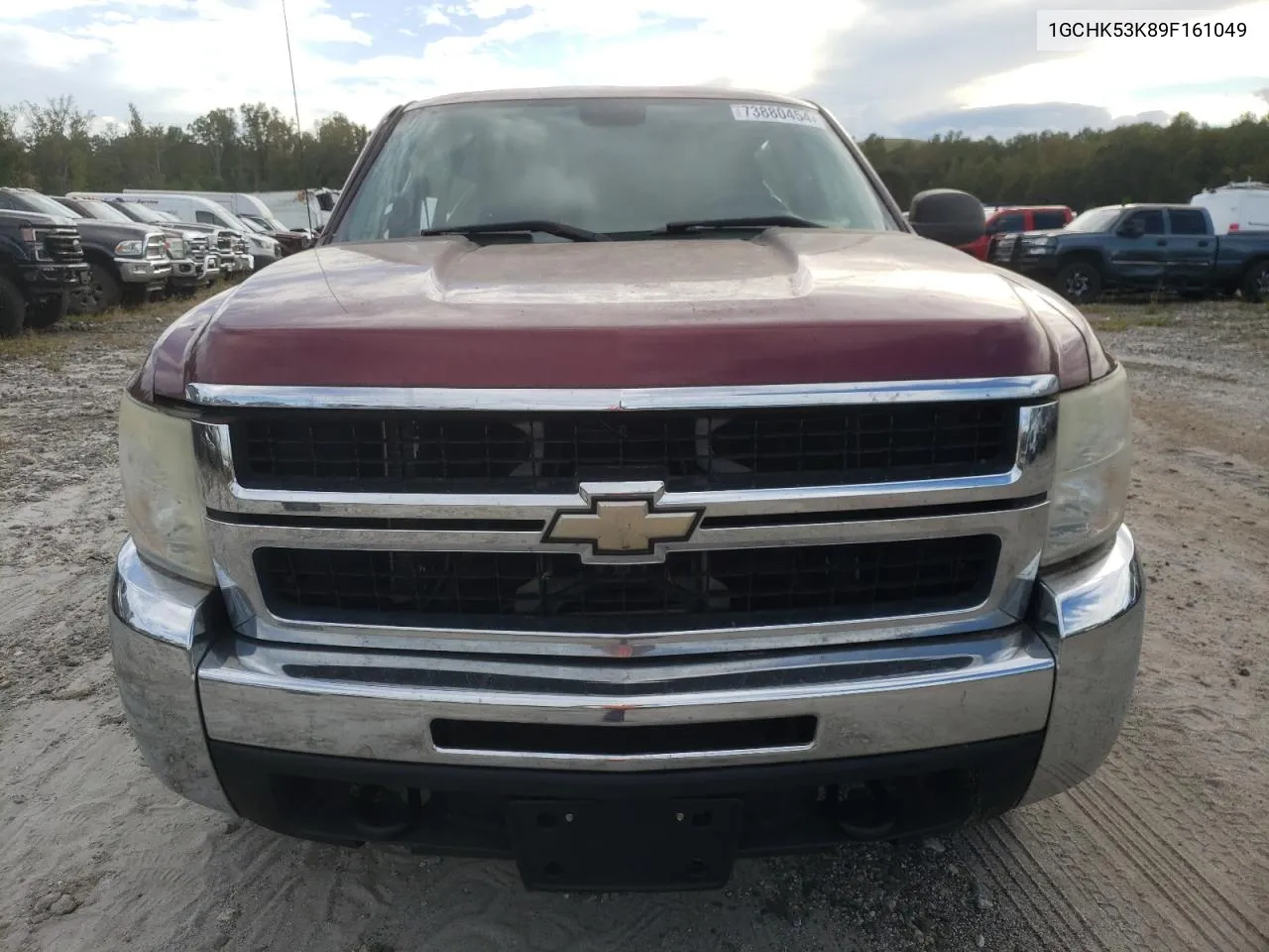 2009 Chevrolet Silverado K2500 Heavy Duty Lt VIN: 1GCHK53K89F161049 Lot: 73880454