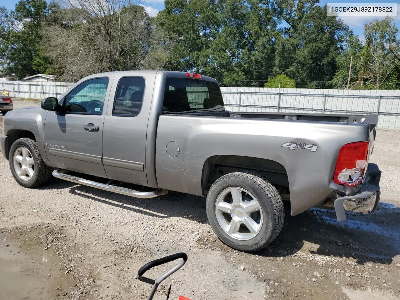 2009 Chevrolet Silverado K1500 Lt VIN: 1GCEK29J89Z178822 Lot: 73961604