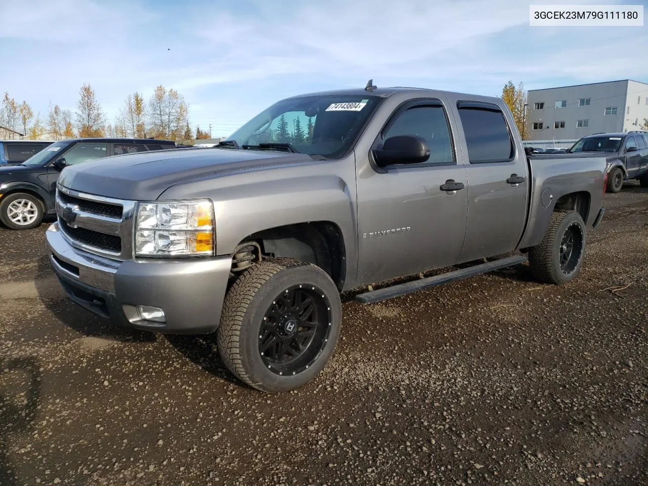 2009 Chevrolet Silverado K1500 Lt VIN: 3GCEK23M79G111180 Lot: 74143804