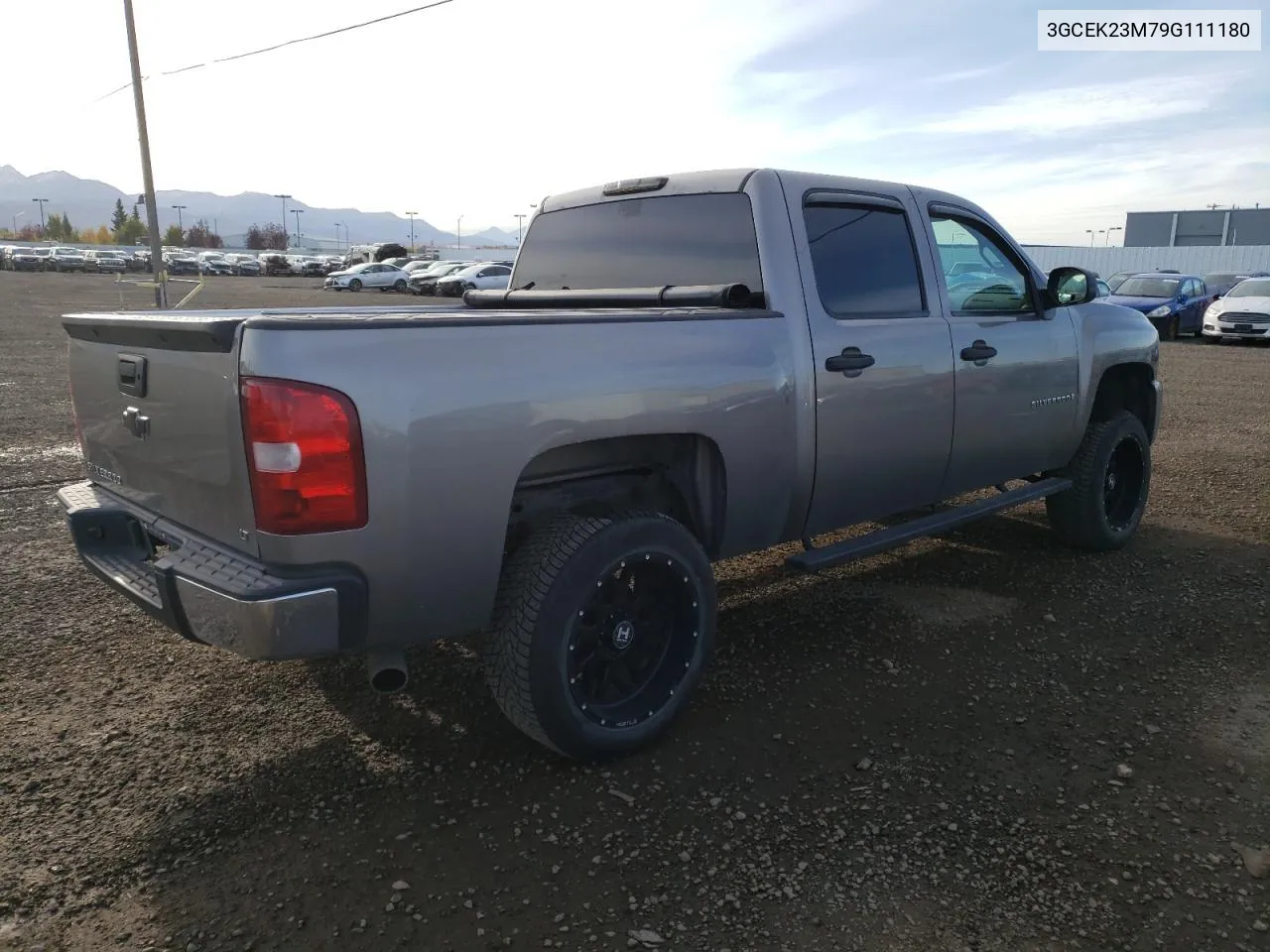 2009 Chevrolet Silverado K1500 Lt VIN: 3GCEK23M79G111180 Lot: 74143804