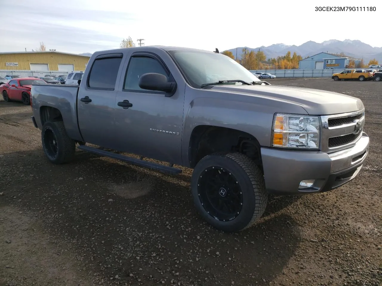 2009 Chevrolet Silverado K1500 Lt VIN: 3GCEK23M79G111180 Lot: 74143804