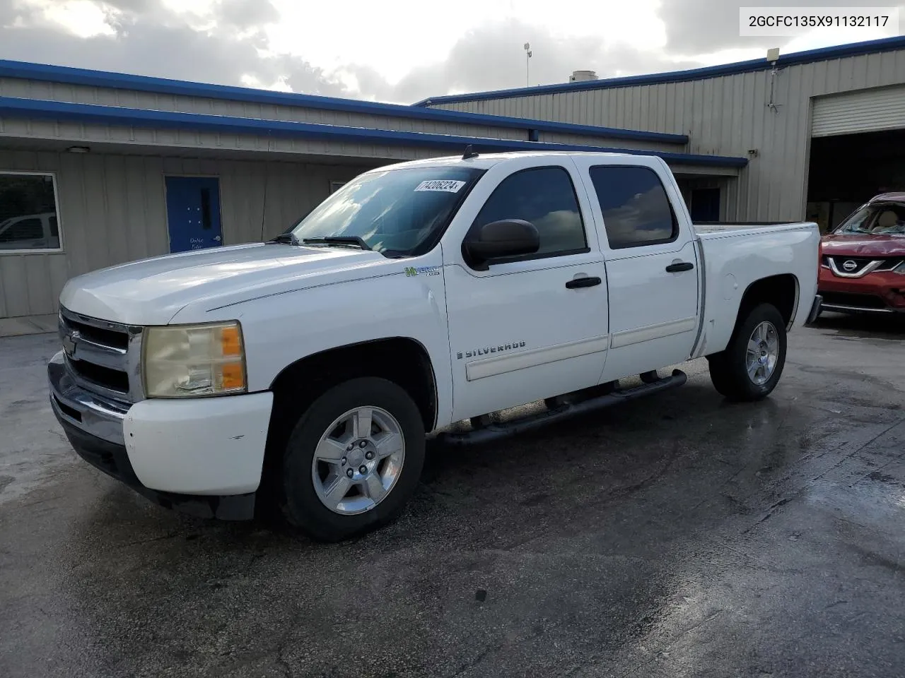 2009 Chevrolet Silverado C1500 Hybrid VIN: 2GCFC135X91132117 Lot: 74206224