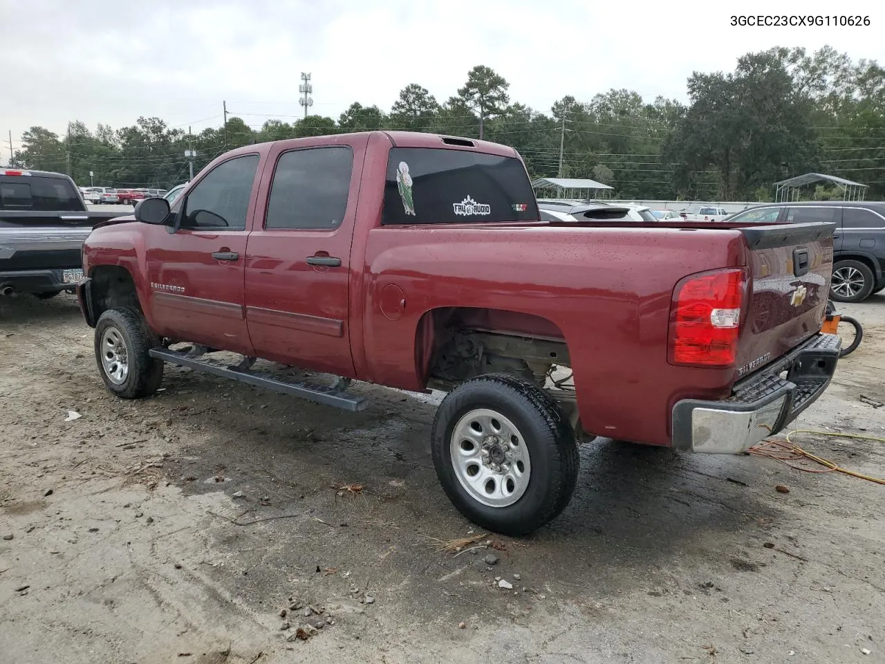 2009 Chevrolet Silverado C1500 Lt VIN: 3GCEC23CX9G110626 Lot: 74358754