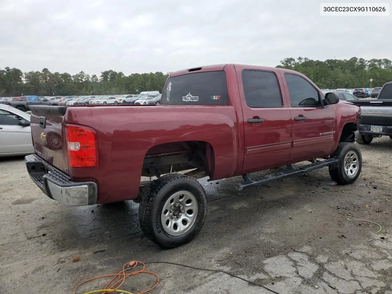 2009 Chevrolet Silverado C1500 Lt VIN: 3GCEC23CX9G110626 Lot: 74358754