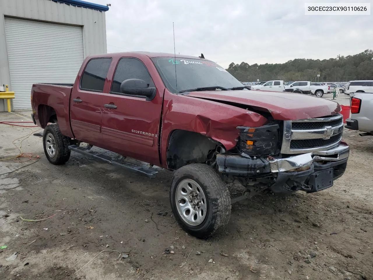 3GCEC23CX9G110626 2009 Chevrolet Silverado C1500 Lt