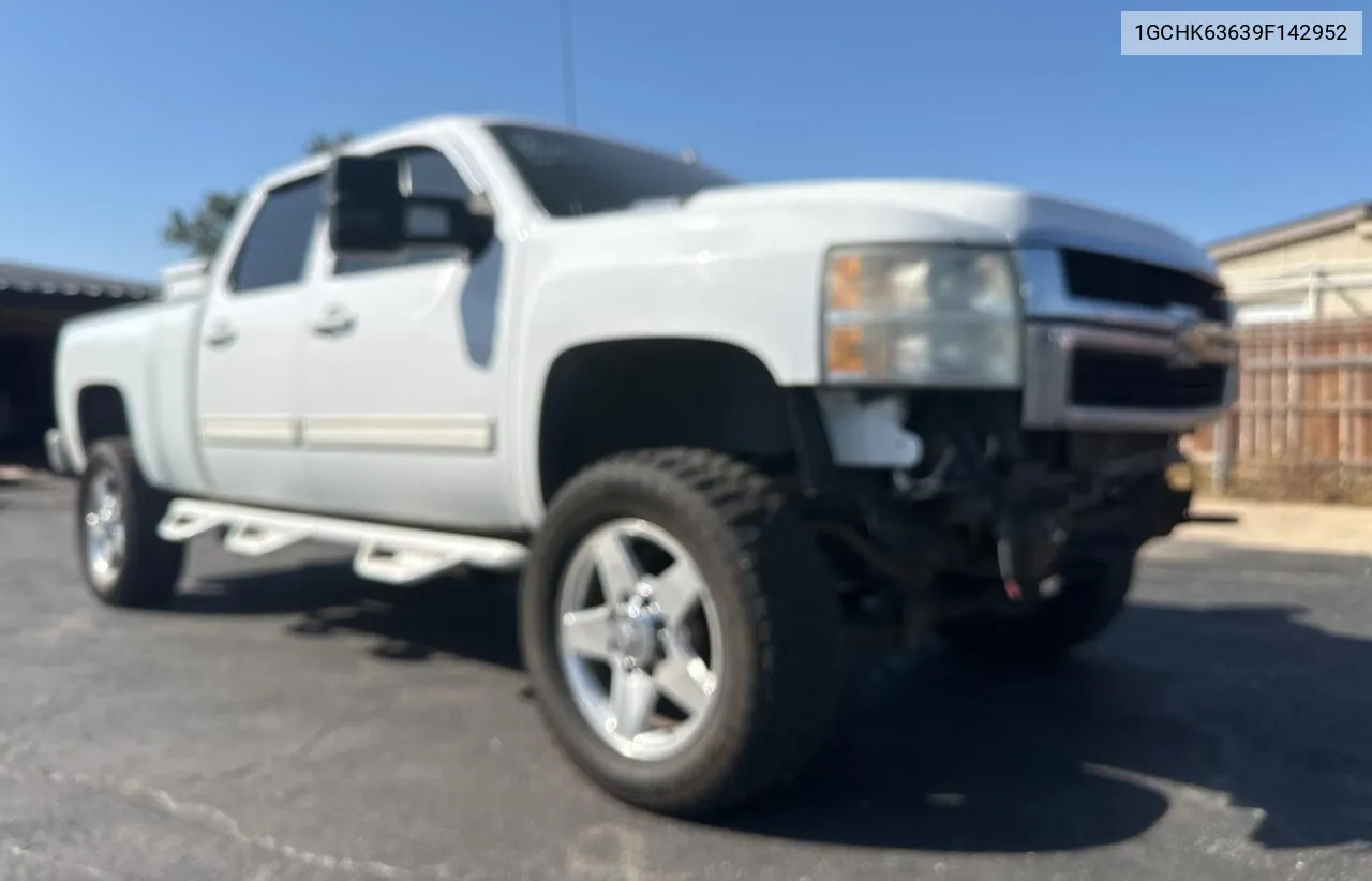 2009 Chevrolet Silverado K2500 Heavy Duty Ltz VIN: 1GCHK63639F142952 Lot: 74362144