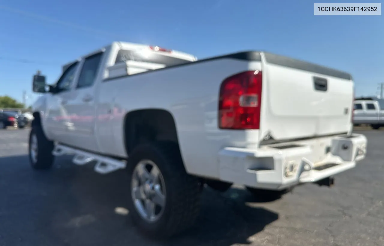 2009 Chevrolet Silverado K2500 Heavy Duty Ltz VIN: 1GCHK63639F142952 Lot: 74362144