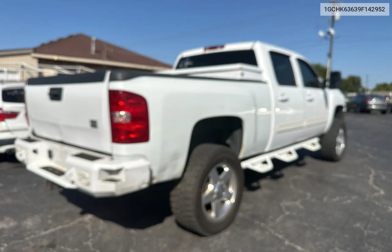 2009 Chevrolet Silverado K2500 Heavy Duty Ltz VIN: 1GCHK63639F142952 Lot: 74362144