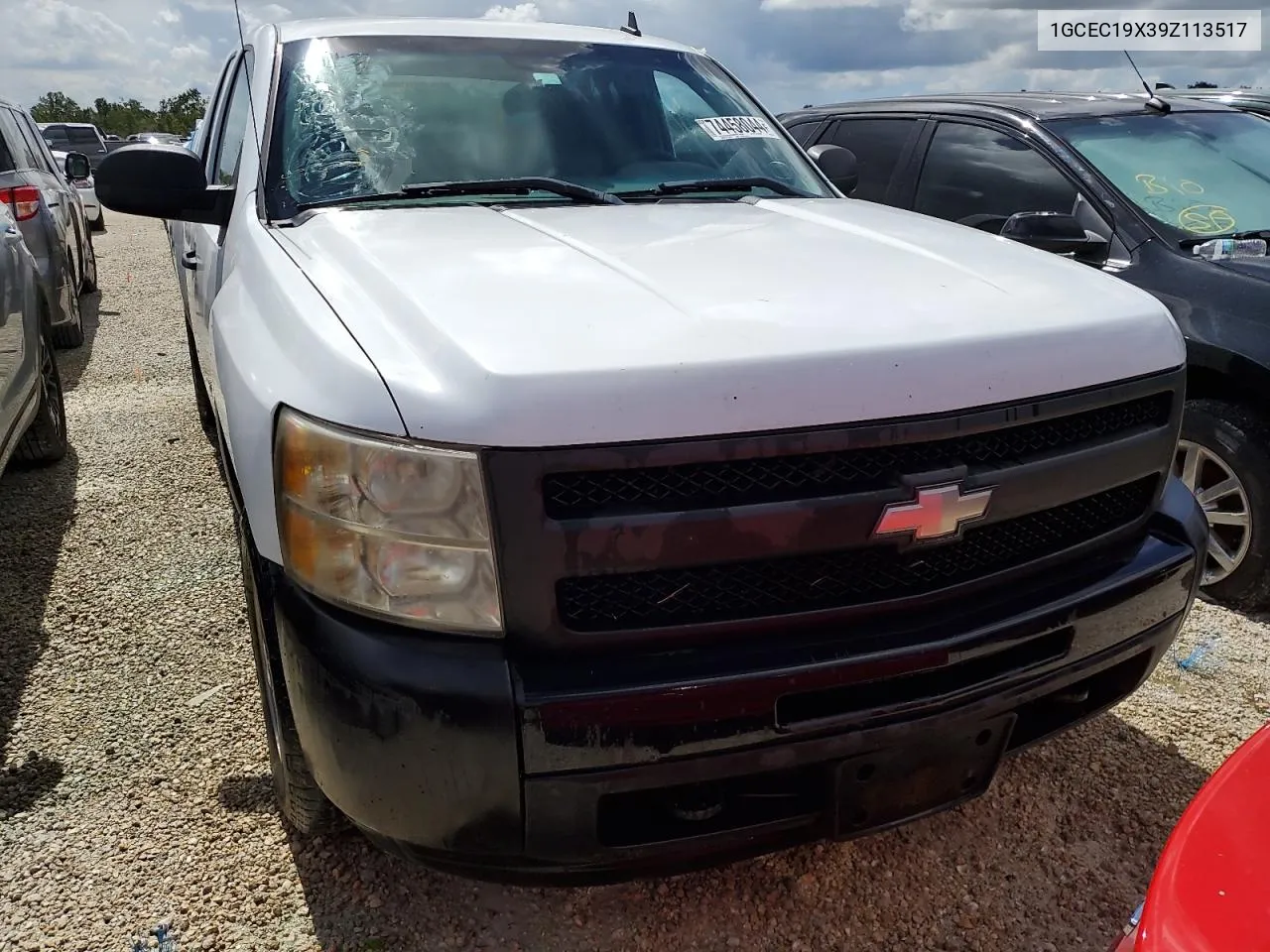 2009 Chevrolet Silverado C1500 VIN: 1GCEC19X39Z113517 Lot: 74458044