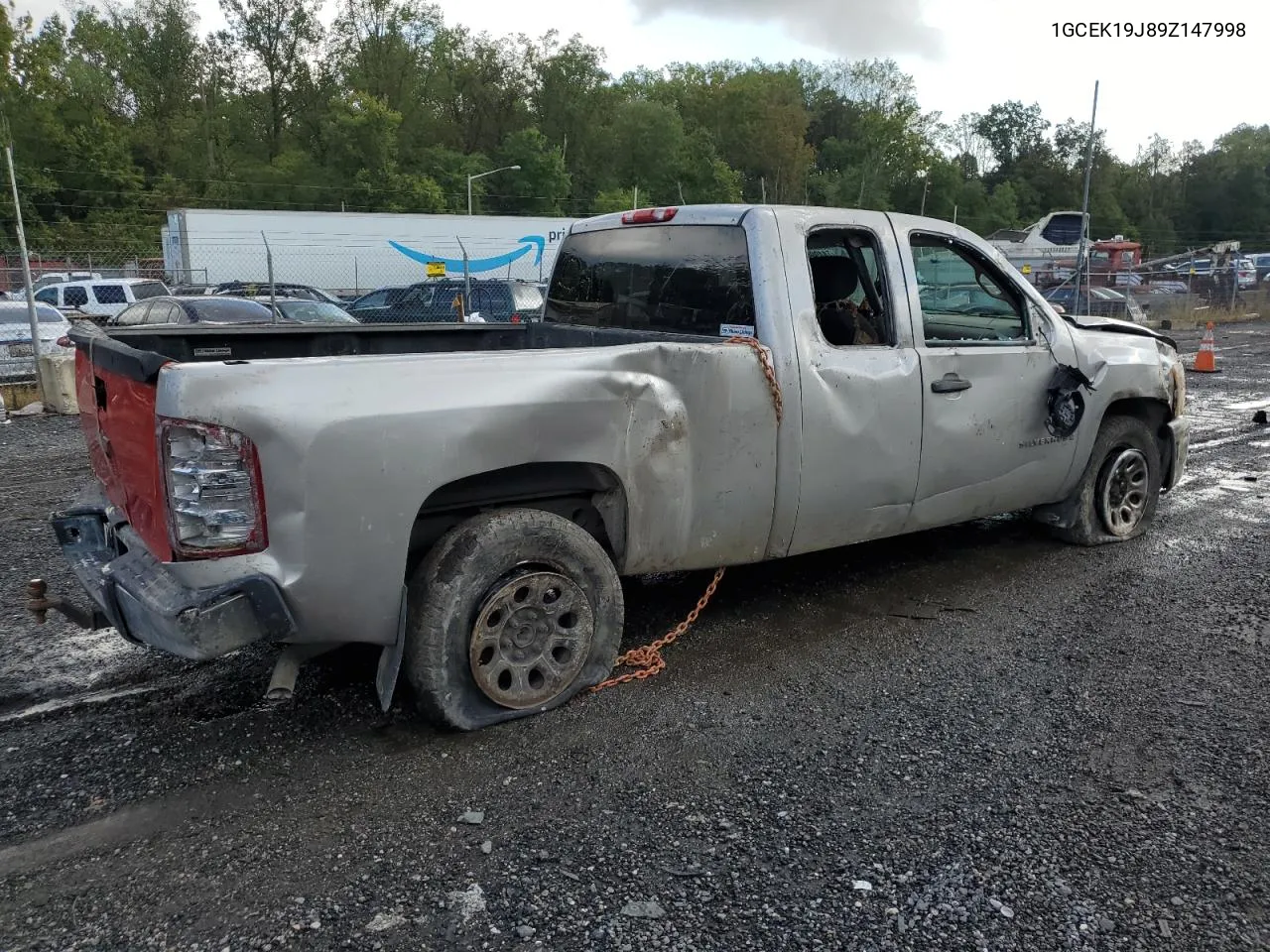 2009 Chevrolet Silverado K1500 VIN: 1GCEK19J89Z147998 Lot: 74499684