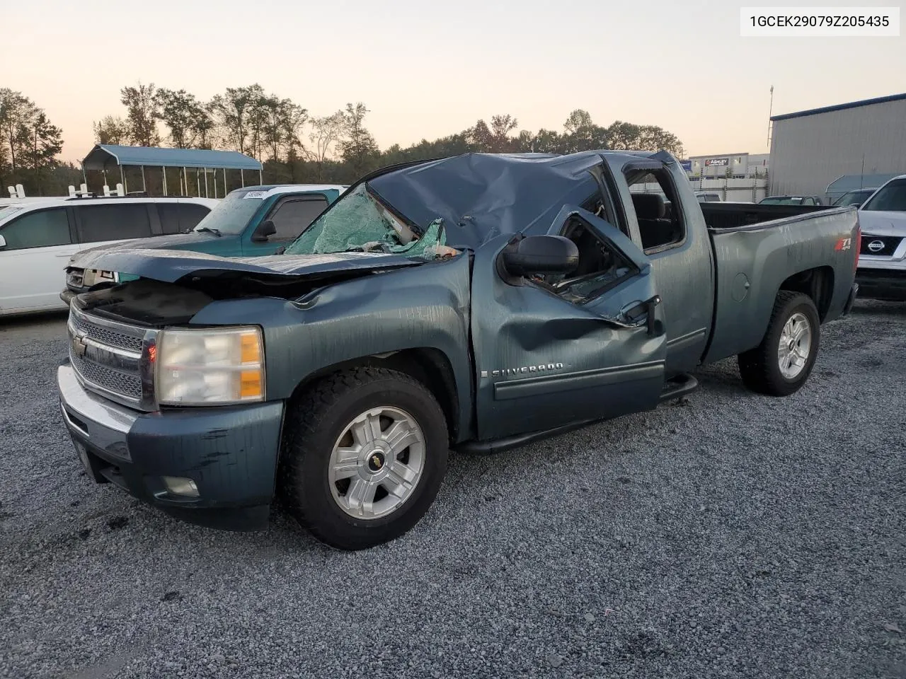 2009 Chevrolet Silverado K1500 Lt VIN: 1GCEK29079Z205435 Lot: 74628694