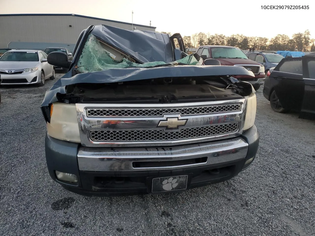 2009 Chevrolet Silverado K1500 Lt VIN: 1GCEK29079Z205435 Lot: 74628694