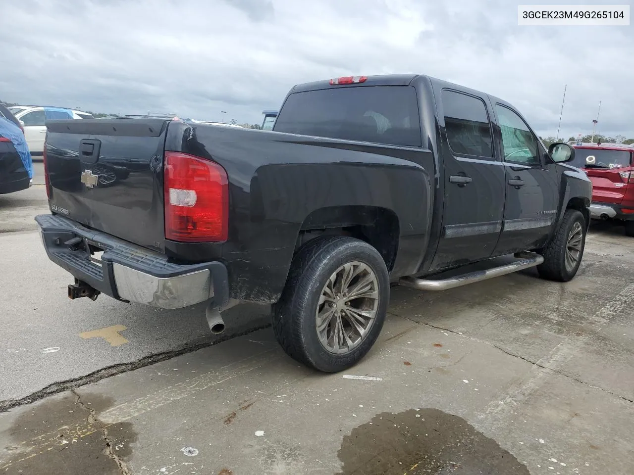 2009 Chevrolet Silverado K1500 Lt VIN: 3GCEK23M49G265104 Lot: 74791794