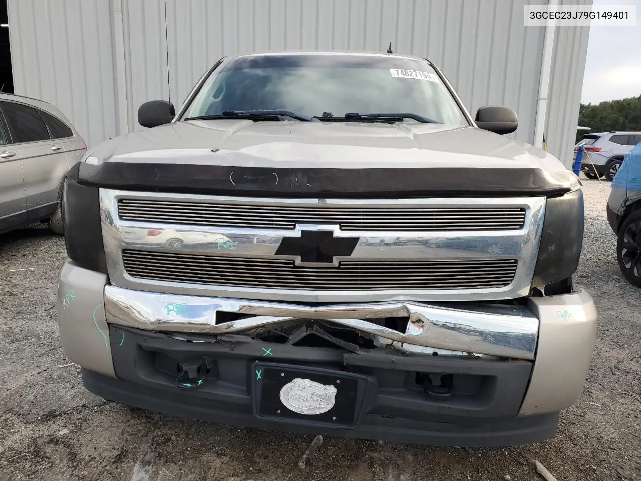 2009 Chevrolet Silverado C1500 Lt VIN: 3GCEC23J79G149401 Lot: 74827194