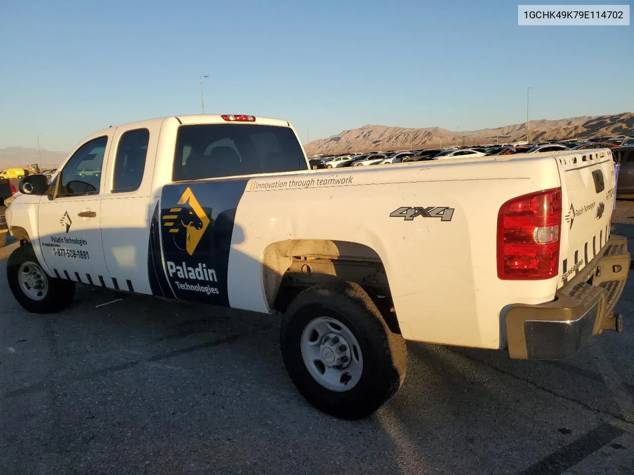 2009 Chevrolet Silverado K2500 Heavy Duty VIN: 1GCHK49K79E114702 Lot: 75345324