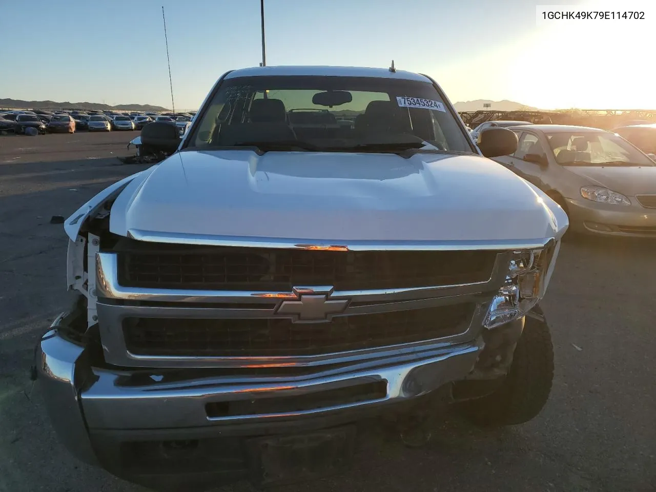 2009 Chevrolet Silverado K2500 Heavy Duty VIN: 1GCHK49K79E114702 Lot: 75345324