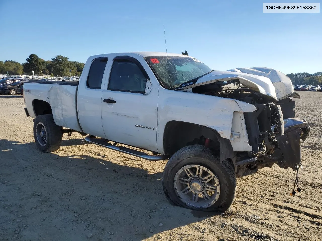 2009 Chevrolet Silverado K2500 Heavy Duty VIN: 1GCHK49K89E153850 Lot: 76638014