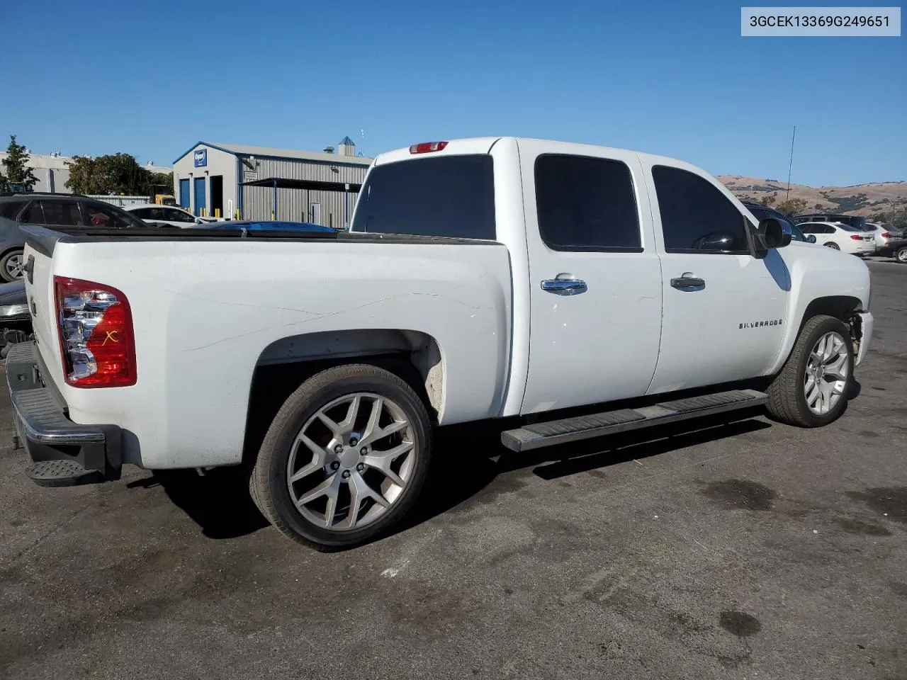 2009 Chevrolet Silverado K1500 VIN: 3GCEK13369G249651 Lot: 76763894