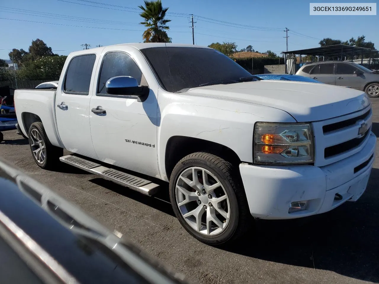 2009 Chevrolet Silverado K1500 VIN: 3GCEK13369G249651 Lot: 76763894