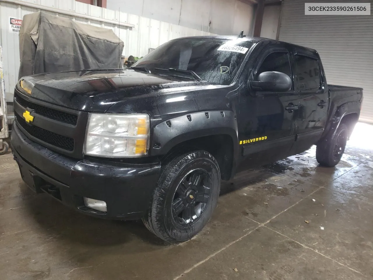 2009 Chevrolet Silverado K1500 Lt VIN: 3GCEK23359G261506 Lot: 76826494