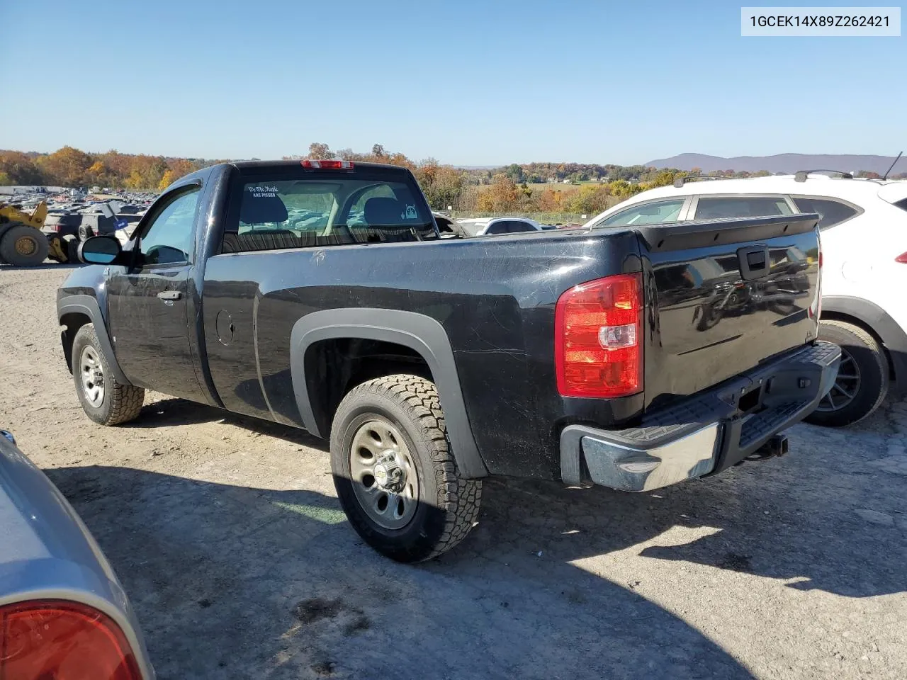 2009 Chevrolet Silverado K1500 VIN: 1GCEK14X89Z262421 Lot: 76993564