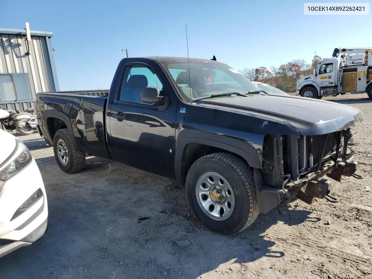 2009 Chevrolet Silverado K1500 VIN: 1GCEK14X89Z262421 Lot: 76993564