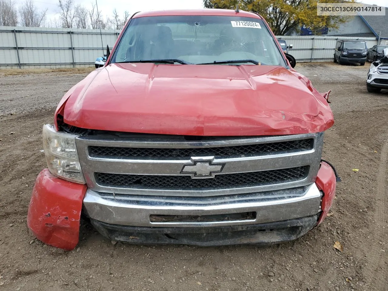 2009 Chevrolet Silverado C1500 VIN: 3GCEC13C69G147814 Lot: 77120024