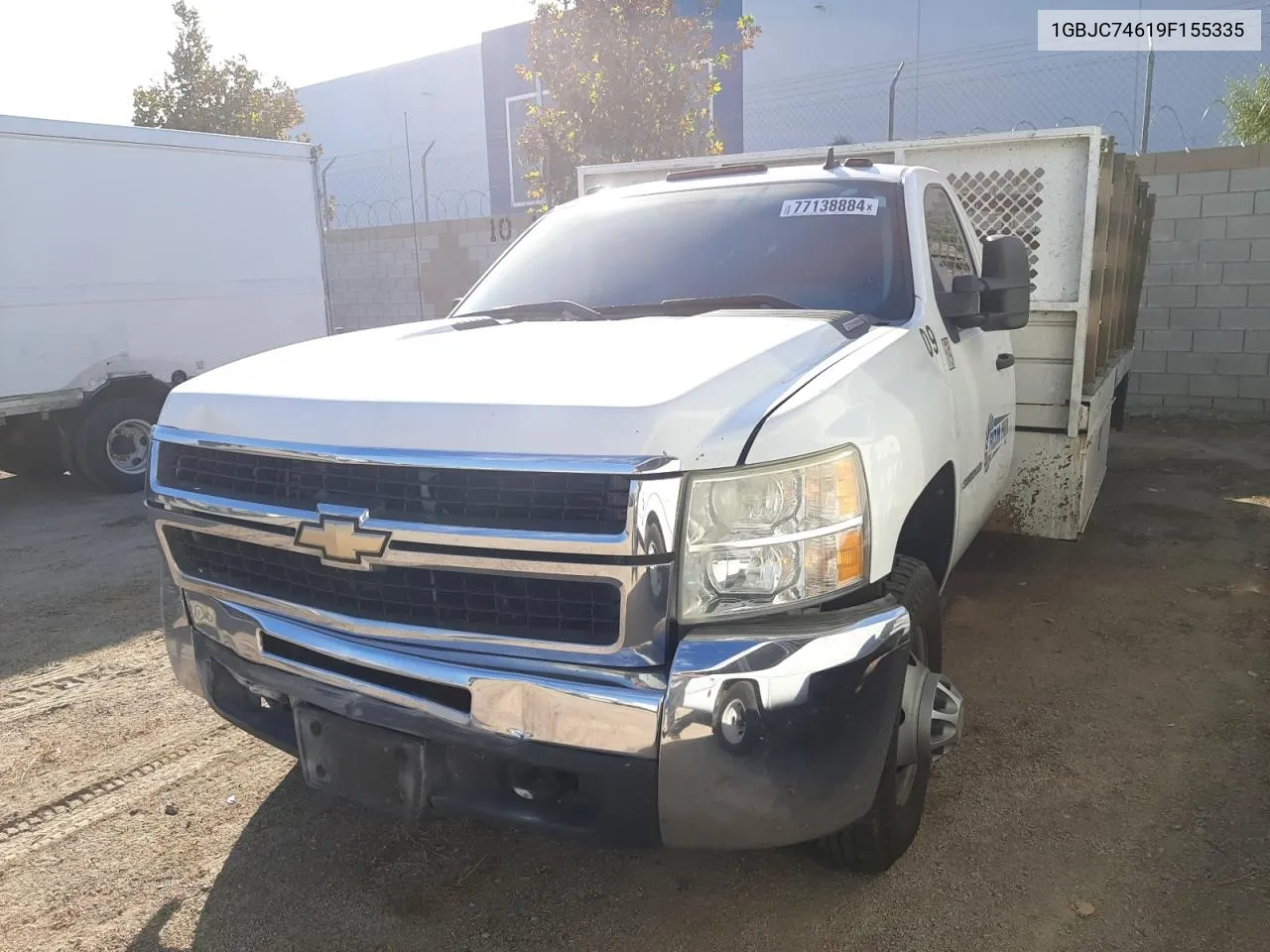 2009 Chevrolet Silverado C3500 VIN: 1GBJC74619F155335 Lot: 77138884