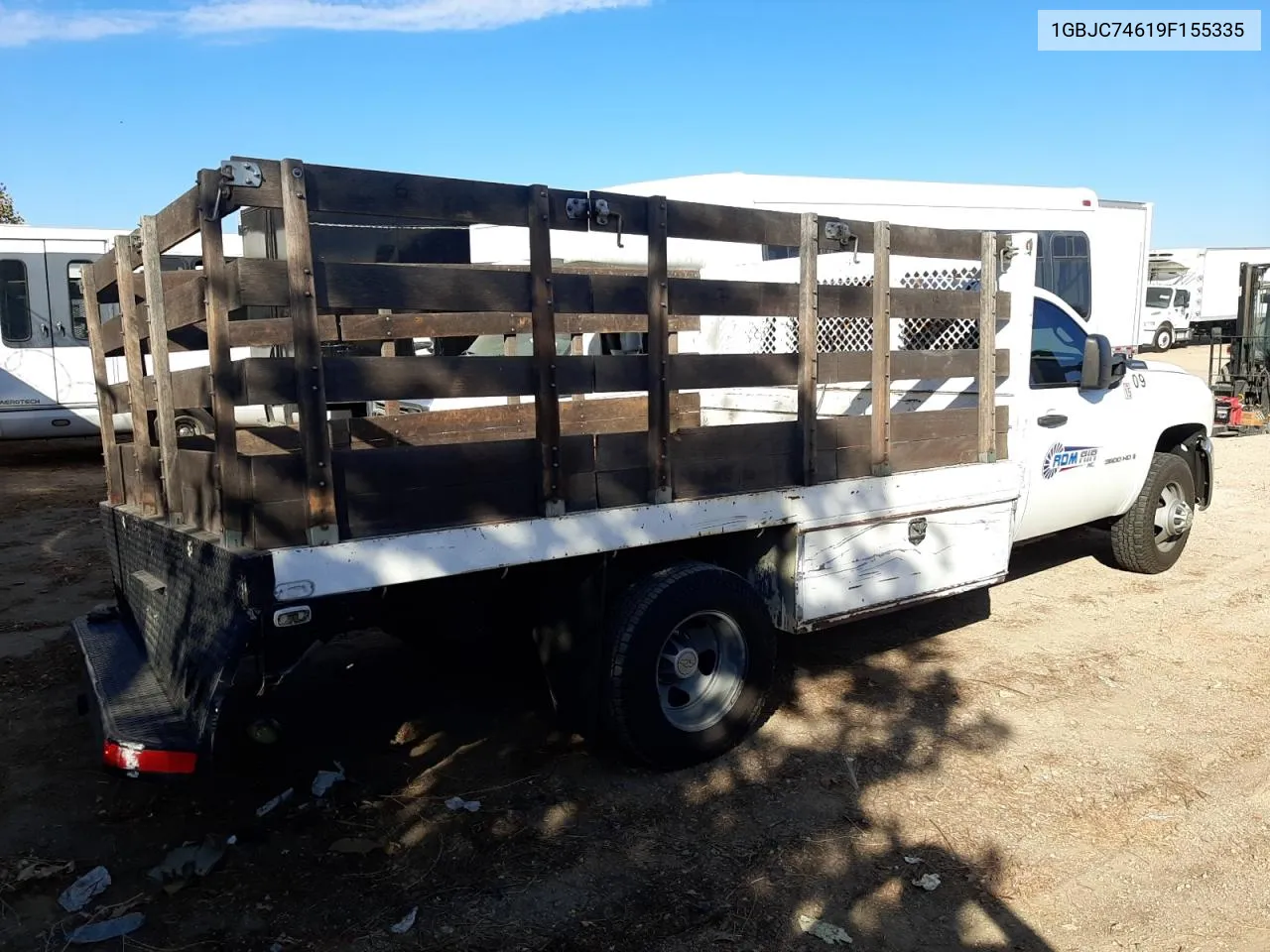 2009 Chevrolet Silverado C3500 VIN: 1GBJC74619F155335 Lot: 77138884