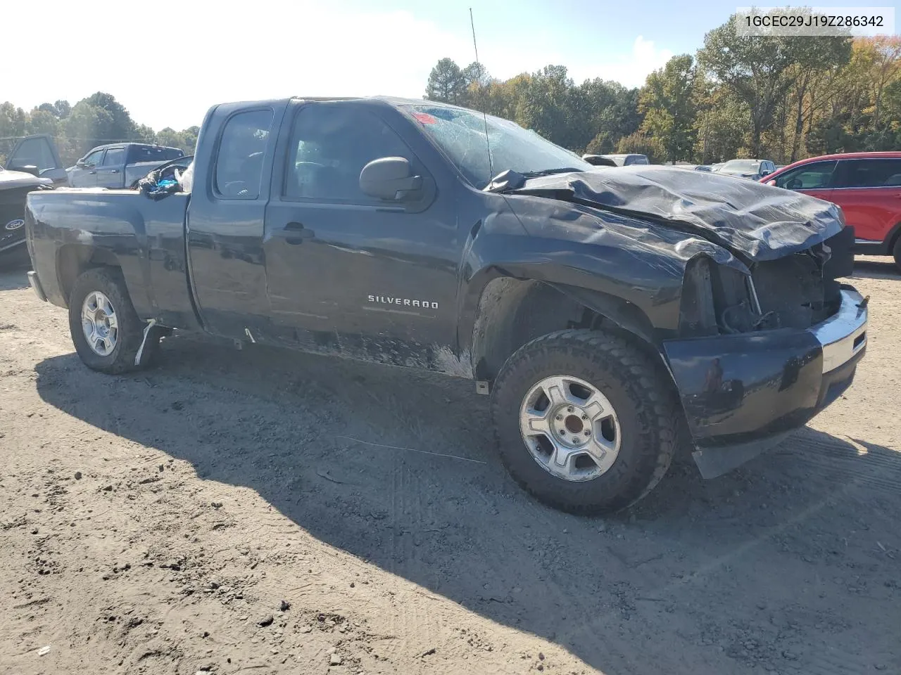 2009 Chevrolet Silverado C1500 Lt VIN: 1GCEC29J19Z286342 Lot: 77261014