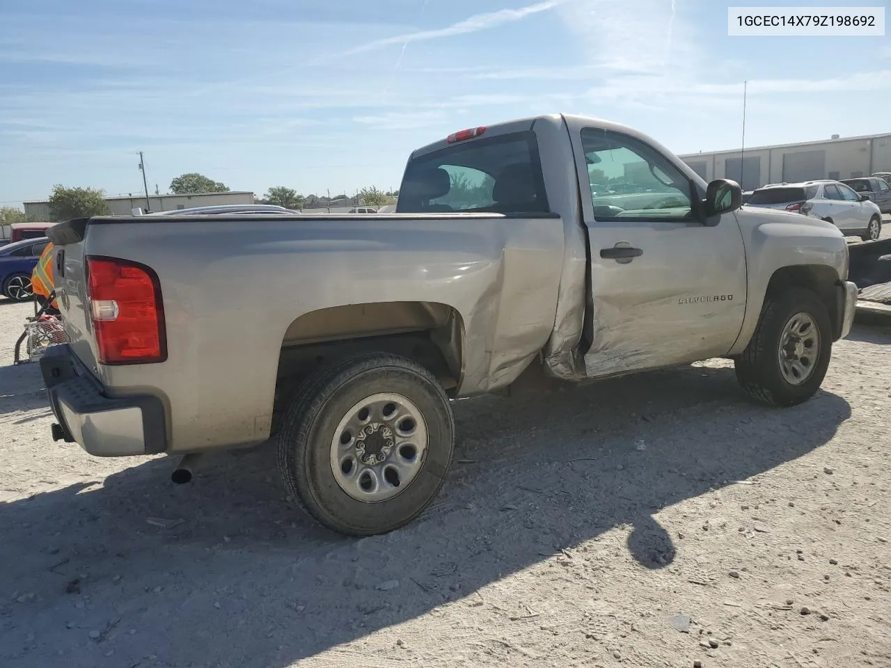 2009 Chevrolet Silverado C1500 VIN: 1GCEC14X79Z198692 Lot: 77487614