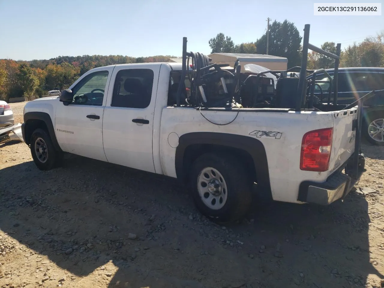 2009 Chevrolet Silverado K1500 VIN: 2GCEK13C291136062 Lot: 77546194