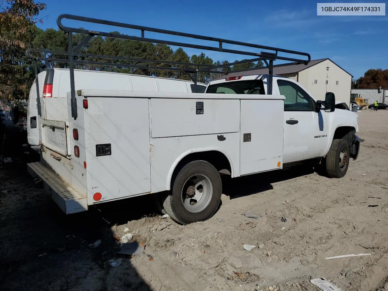 2009 Chevrolet Silverado C3500 VIN: 1GBJC74K49F174331 Lot: 77661704