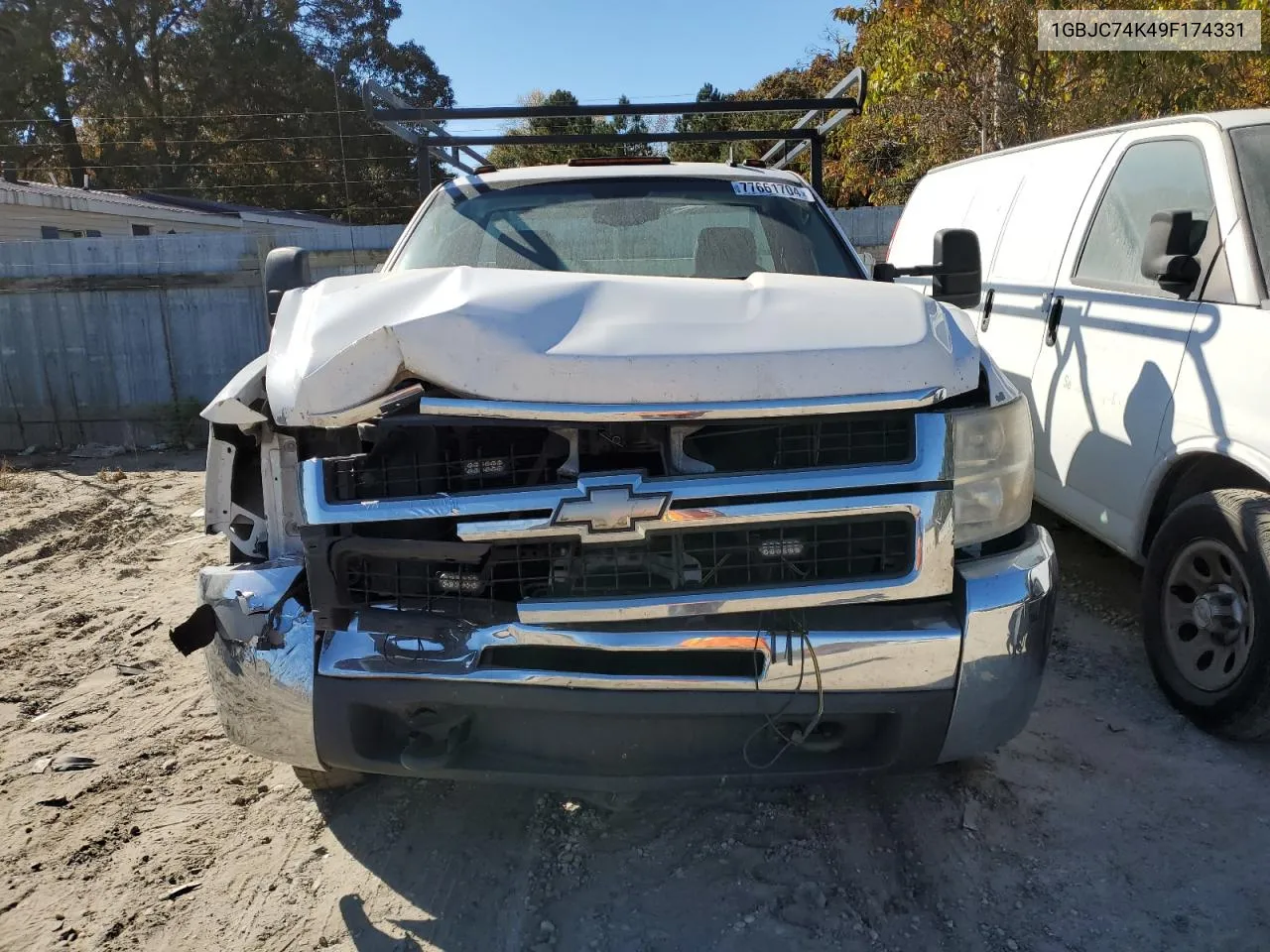 2009 Chevrolet Silverado C3500 VIN: 1GBJC74K49F174331 Lot: 77661704