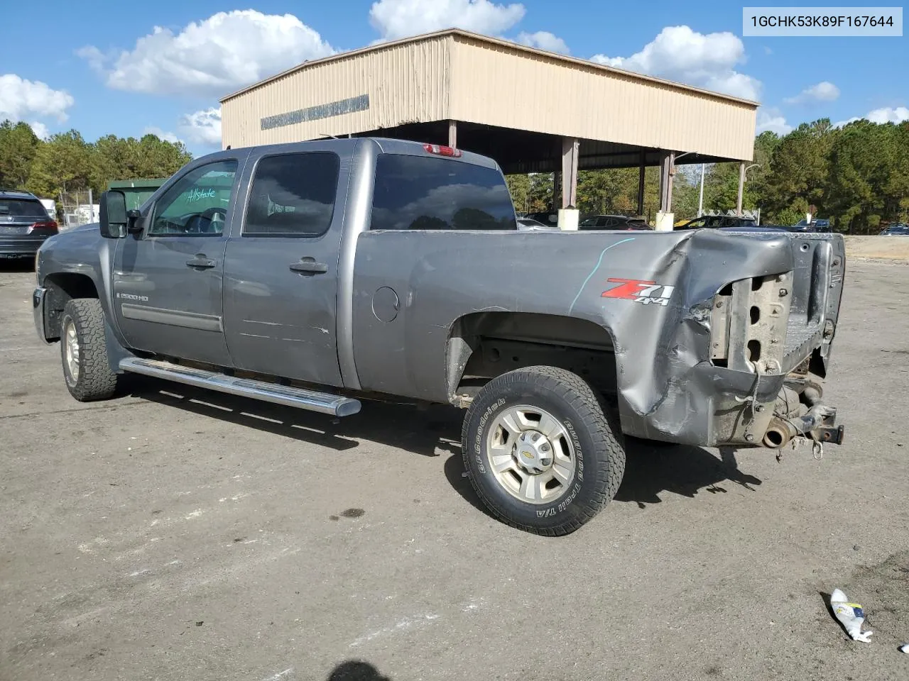 2009 Chevrolet Silverado K2500 Heavy Duty Lt VIN: 1GCHK53K89F167644 Lot: 77940574