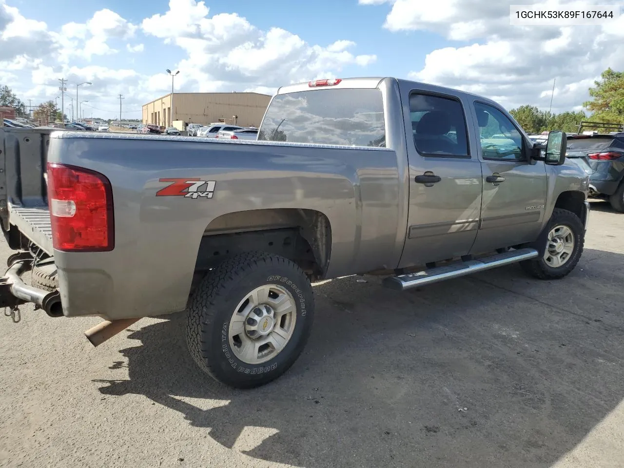 2009 Chevrolet Silverado K2500 Heavy Duty Lt VIN: 1GCHK53K89F167644 Lot: 77940574