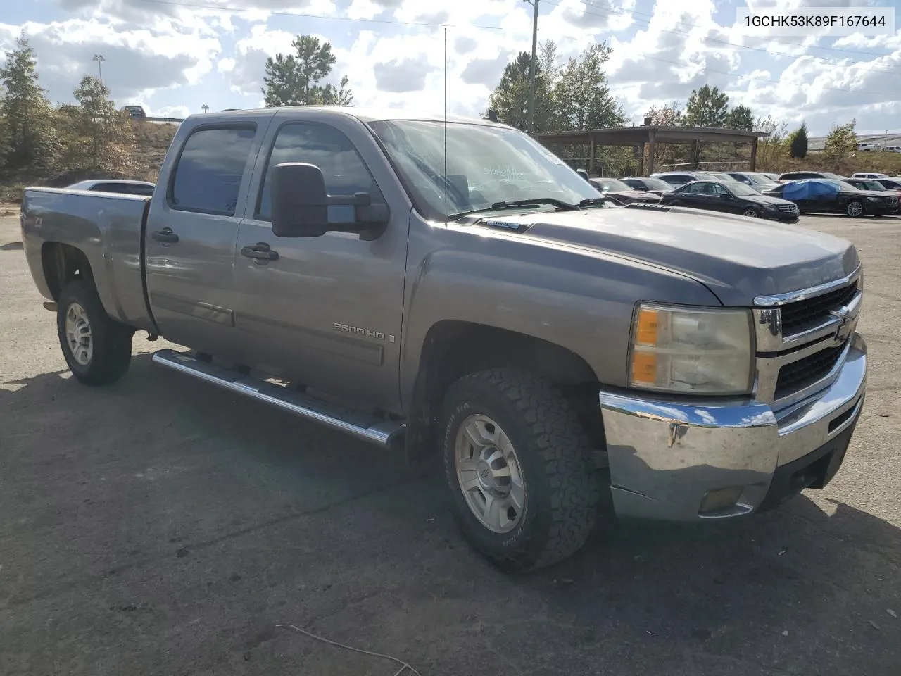 2009 Chevrolet Silverado K2500 Heavy Duty Lt VIN: 1GCHK53K89F167644 Lot: 77940574