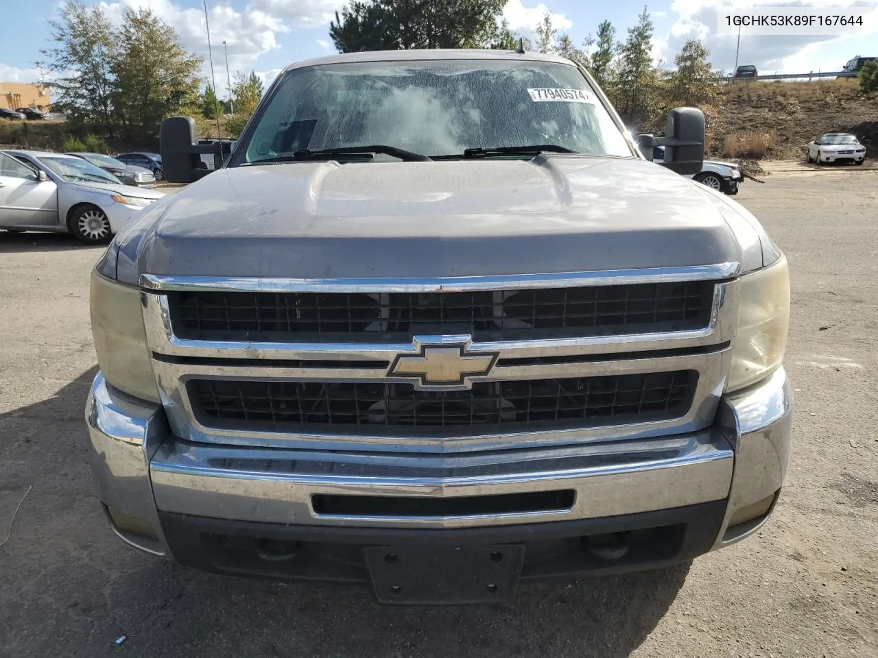 2009 Chevrolet Silverado K2500 Heavy Duty Lt VIN: 1GCHK53K89F167644 Lot: 77940574