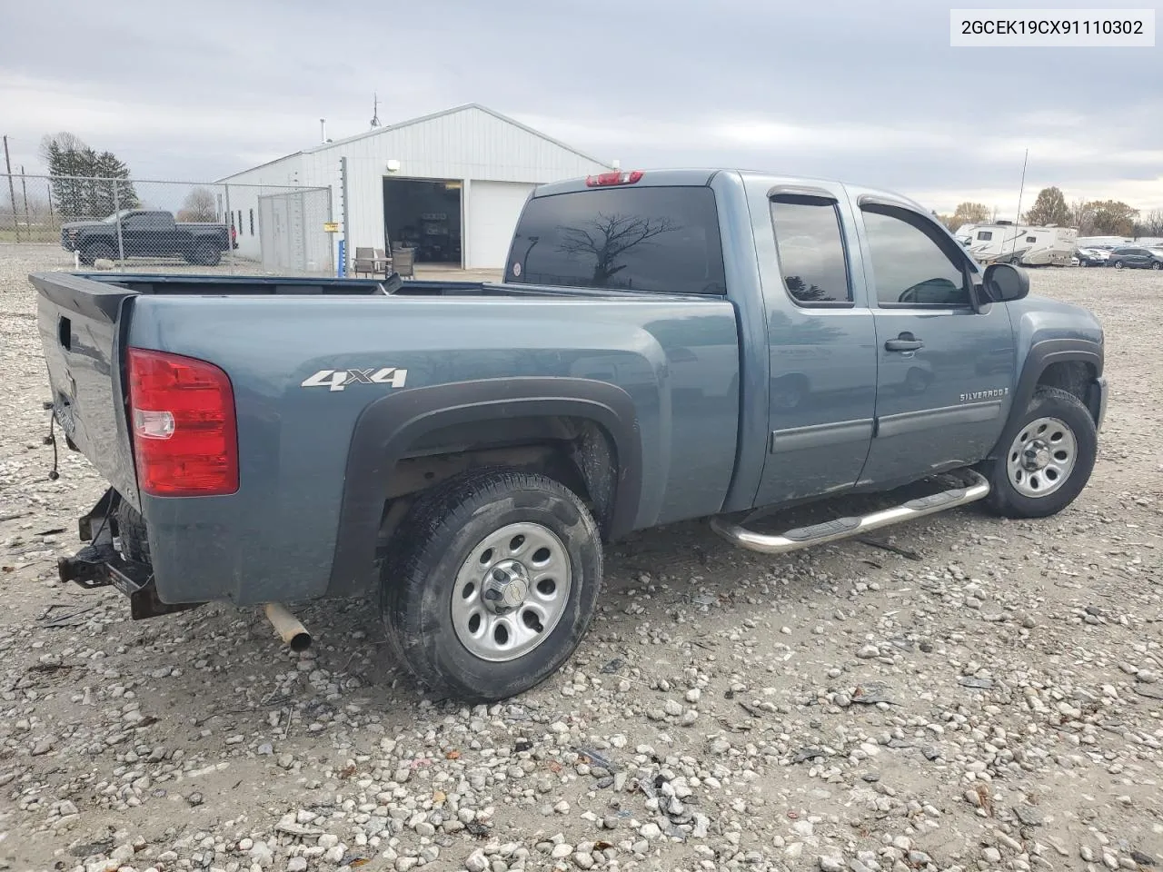 2009 Chevrolet Silverado K1500 VIN: 2GCEK19CX91110302 Lot: 77995424