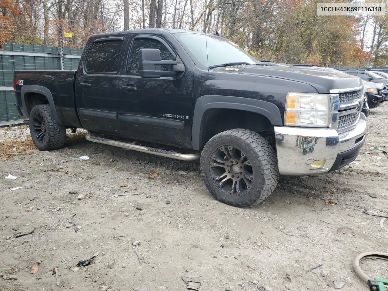 2009 Chevrolet Silverado K2500 Heavy Duty Ltz VIN: 1GCHK63K59F116348 Lot: 78017464