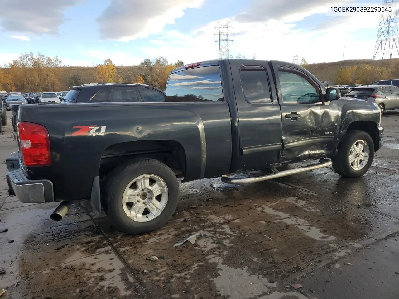 2009 Chevrolet Silverado K1500 Lt VIN: 1GCEK29039Z290645 Lot: 78052754